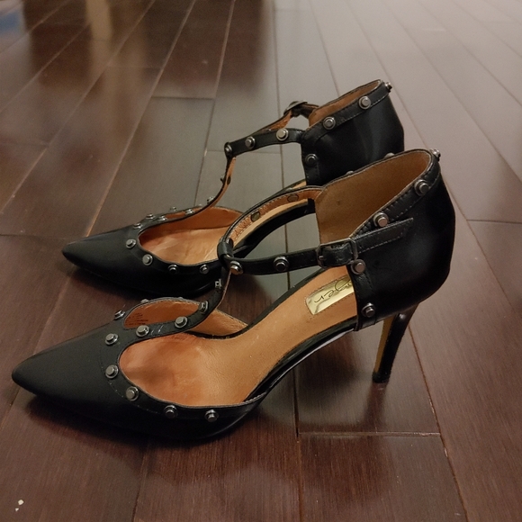 HALOGEN Martine Studded T-Strap Pump - Picture 4 of 5